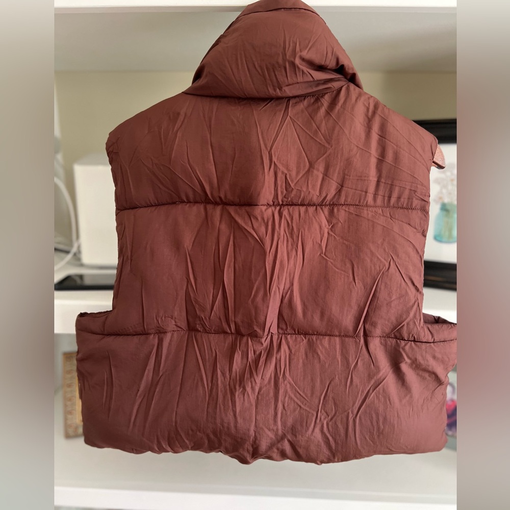 Vest jacket cropped sz L - Picture 3 of 5